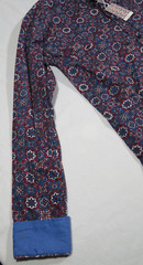 Consequence Men’s Long Sleeve Button-Down Geometric Dress Shirt – Size Medium