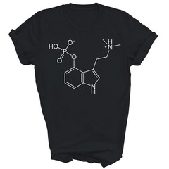 Psilocybin Molecule Magic Mushroom Unisex Shirt Gift