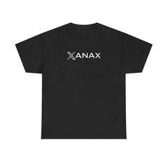 Xanax Logo Tee Black Shirt, Minimal Pharmaceutical Design