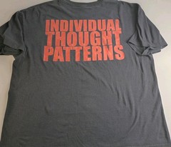 death individual thought patterns t-shirt XL Death metal
