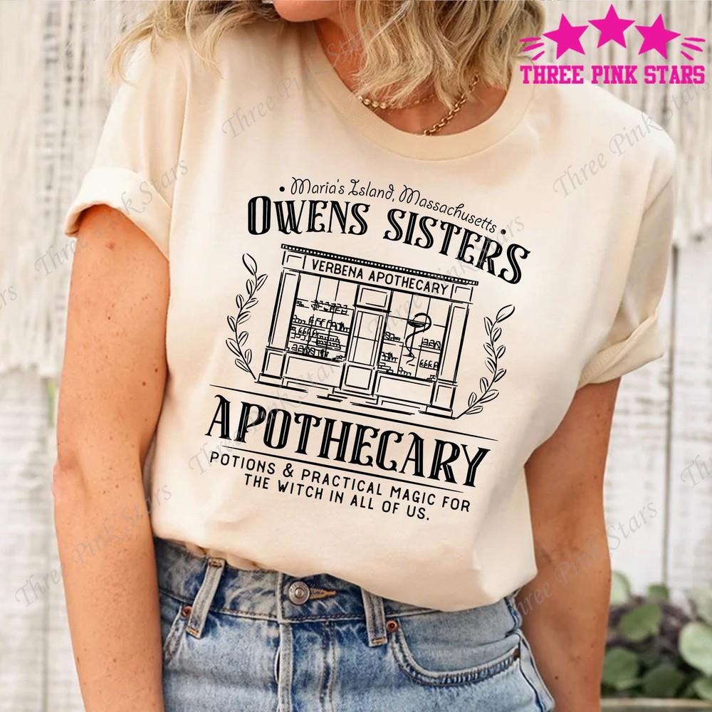 Practical Magic Shirt Practical Magic Movie Apothecary T shirt Witch Shirt E4905