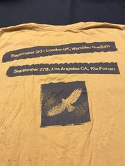 AUTHENTIC TAYLOR HAWKING TSHIRT LA London UK 2022 CONCERT Foo Fighters 2XL XXL