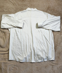 White Joseph Abboud Regular Fit button Up Size 20×36/37 Tall