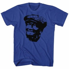 Sanford & Son Funny 70’s TV Show Fred Is Looking Blue Men’s T Shirt REDD FOXX