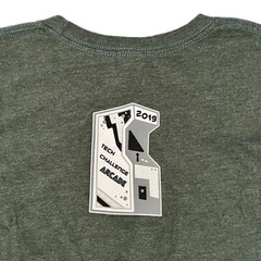 Google 2019 Tech Challenge Arcade T Shirt Canvas Adult MEDIUM
