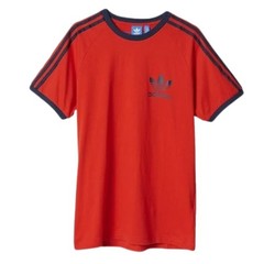Adidas Originals California Men’s T-Shirt Trefoil Retro 3-Stripes Short Sleeve