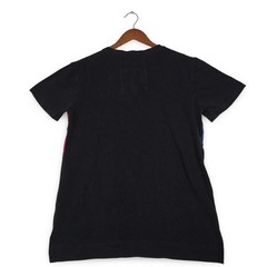 Smugglers Moon Private Distillery Patchwork Graphic T Shirt Mens Large Black Y2K
