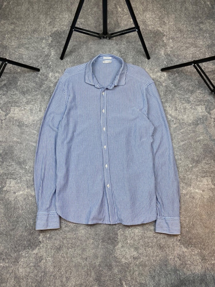 Guy Rover Mens Button Down Striped Long Sleeve Shirt Size XXL