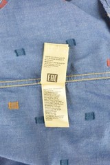 LEE Regular Fit Button Up Mens MEDIUM Collared Button