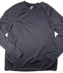 ID IDEOLOGY Men’s Black Performance RapidDry Long Sleeve T-Shirt NEW Medium