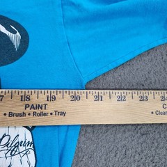 Upper Playground John Wayne Lil Wayne Tattoo Graphic Tee Blue Mens Medium
