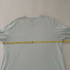 Faherty Sunwashed Pocket Tee Mens Large Blue Organic Cotton