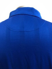 Roll @ 15 Blue 57% Polyester 43% Biconstiute Fiber XXL Golf Shirt