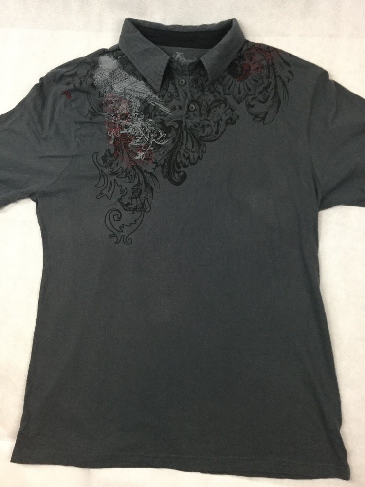 Elixir Gray Polo Shirt 2XL