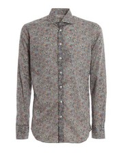 Etro Button Down Multicolor Paisley Long Sleeve Shirt Men’s 40 Made In Italy