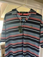 Peter Millar Masters Augusta Issued Golf Polo Shirt Medium *New Other*