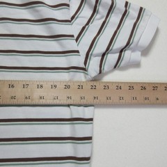 Polo Ralph Lauren Shirt Mens Large Golf Polo Cotton Striped Casual Golf Rugby
