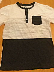 Preowned MEN’S RUSTIC SOULS WHITE/BLACK/GREY T-SHIRT – MEDIUM