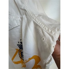 Ralph Lauren Vintage Button Down Rugby Crest White Classic Preppy Men Large