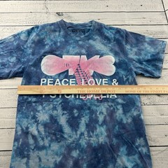 Jaden Smith CTV3 Psychedelia Short Sleeve Tie Dye T Shirt Men’s Medium Blue Pink
