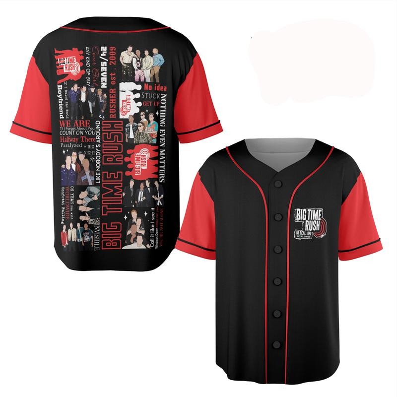 Baseball Jersey Big Time Quick-Dry Lightweight