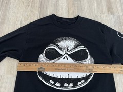 Disney Tim Burton’s The Nightmare Before Christmas black t-shirt men Sz S L/S