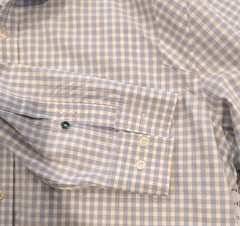 Lacoste Devanlay Button Up Gingham Tailored Fit 100% Cotton Men’s 42 Large EUC
