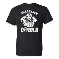 UGP Campus Apparel Surrender Cobra – Funny Karate Show T-Shirt