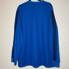 Nike Basic Regular Fit Cuffed Long Sleeve Shirt Blue XL – C57