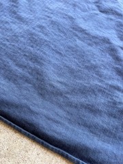 Vintage Polo Ralph Lauren HBT Herringbone Twill Button up Shirt Blue XL 27×30.5