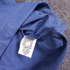 Izod Golf Polo Shirt Men L Blue Short Sleeves 1/4 Button Swing Flex Cool FX NEW