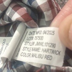 Featherweight Performance Button Down Shirt – Hartwick johnnie-O Mens Size Large