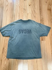 Authentic Men’s Travis Scott Cactus Jack VEGAS distressed Green T-shirt Size XL
