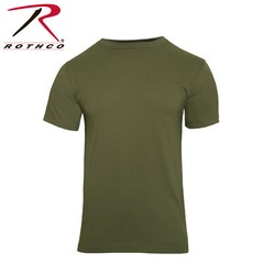 Rothco Solid Color 100% Cotton T-Shirt – Olive Drab