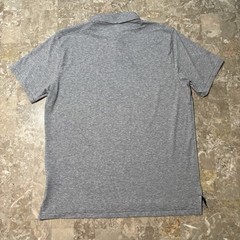 Nike Golf Polo Shirt Mens Large Grey LACC US Open Short Sleeve Performance