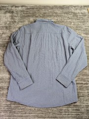 Rohan Insect Shield Long Sleeve Button Down Shirt Size Medium Checkered