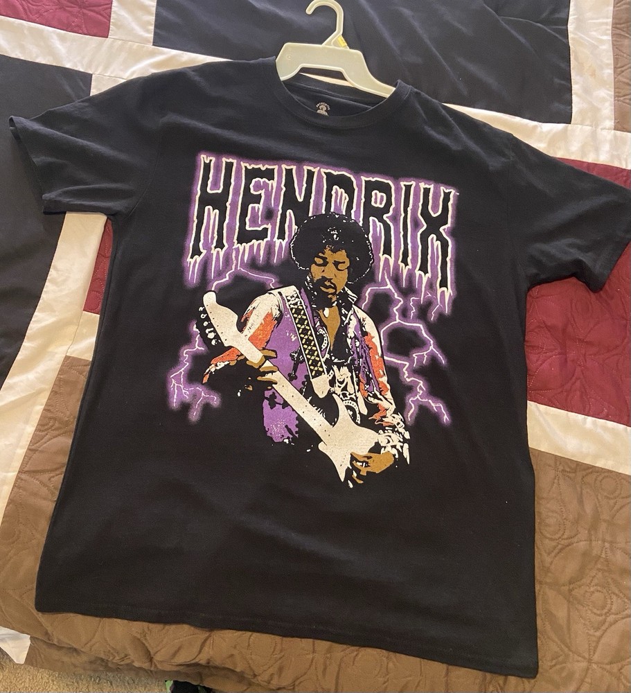 Jimi Hendrix Graphic Tee- Size Med