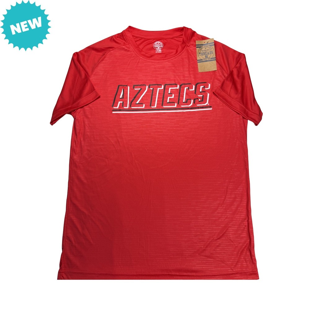 Rivalry Threads Athletic Tee Men’s Medium San Diego State Aztecs Red NWT
