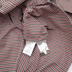 Camel Active Vintage Striped Button-Down Relaxed Fit Shirt Long Sleeve M