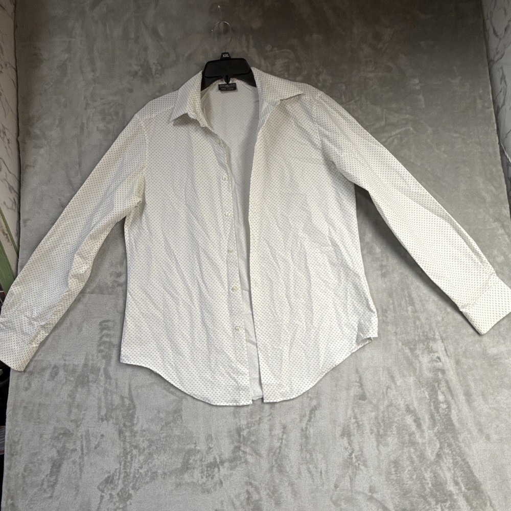 VAN HEUSEN flex collar TUCKED SHIRT JACk LONG SLEEVE 15-15 1/2 32-33