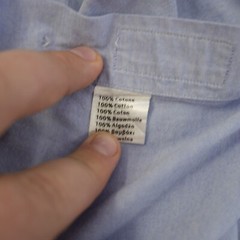 DAMAGED Camicissima Slim Blue 45-18 Collared Dress Shirt