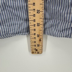 Ralph Lauren Blake Short Sleeve Button Down Shirt Mens XL Blue Stripe Cotton