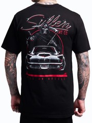 Sullen Men’s Stingray Short Sleeve Premium T-shirt Corvette Reaper Tattoo Tee