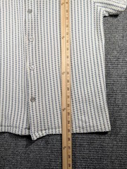 Jason Wu Waffle Knit Button Down Polo Shirt Men’s Size Med.