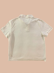Nautica XL White Performance Deck Polo 100% Cotton