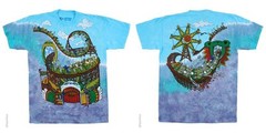 GRATEFUL DEAD-AMUSEMENT PARK-BEAR-SYF-2 Sd TIE DYE T SHIRT M-L-XL-2X Garcia,Lesh