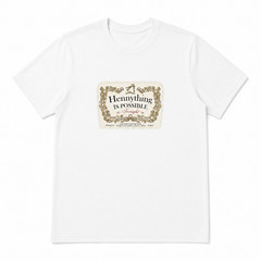 Hennything Is Possible Funny Drinking Graphic T-Shirt Men’s Casual Tee
