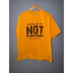 Hanes Authentic ASU Sun Devils Not In Our House Sparky T-Shirt Gold XL