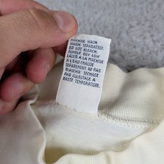 Vintage 90s GAP Shirt Mens XL White Long Sleeve Cotton Casual High Neck USA
