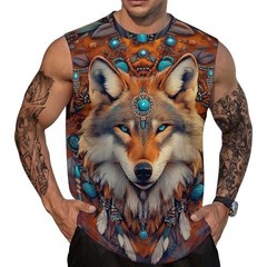 Lightweight Feathered 3D Tank Top